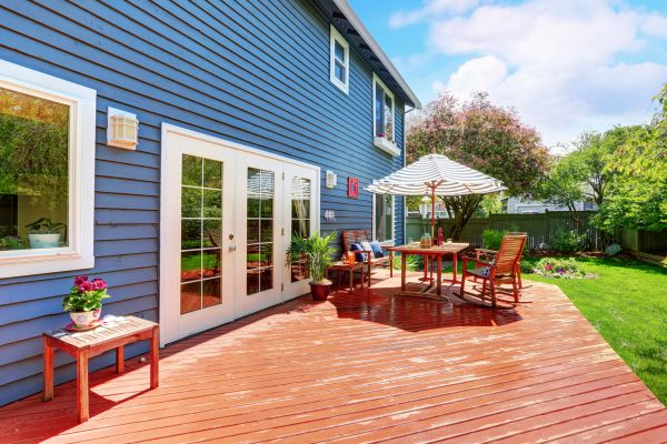 Blue Siding Installation in Grand Prairie